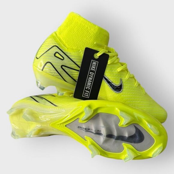 Nike Mercurial Superfly 10 Elite FG Voltage Soccer Cleats HF7873-700 size 7.5 main image 12